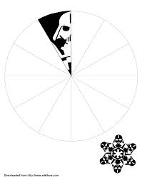In this post, we've gathered some of the best printable snowflake templates for coloring, drawing this template is easy to customize and consist tutorial for instruction how to use it. Printable Darth Vader Snowflake Template Wikihow Star Wars Snowflakes Patterns Star Wars Snowflakes Star Wars Snowflakes Template