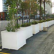 Shop our best selection of novelty planters to reflect your style and inspire your outdoor space. Large Outdoor Planter Boxes Commercial Grade Pvc Plastic Planters