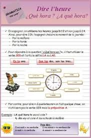 La Hora Ficha De Vocabulario Ole Lardy Espagnol Apprendre Apprendre L Anglais Espagnol