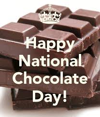 When a spanish shipment of cocoa beans veered off course and was seized off the coast of britain in the 16th century, its captors assumed the contents solid chocolate was finally invented in 1847. July 7 2014 National Chocolate Day Chocolate Chocolate Day Happy Chocolate Day
