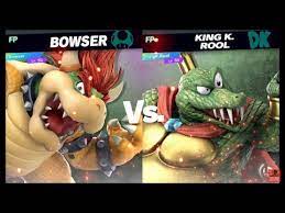 Super Smash Bros Ultimate Amiibo Fights Request #2737 King Battle Bowser vs K  Rool - YouTube