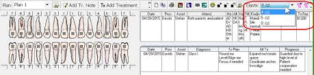 Orthodontic Charting In Dom Brs Dental Office Management