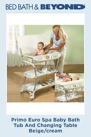 The primo euro spa and combination changing table is perfect when space is an issue or if you are just looking for convenience the euro spa comes complete with locking safety wheels the euro spa bath offers a 2. Primo Euro Spa Baby Bath Tub And Changing Table Bed Bath Beyond Baby Bath Tub Baby Bath Changing Table