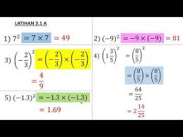 Matematik Tingkatan 1 Bab 3 1 Kuasa Dua Punca Kuasa Dua Kelas Live