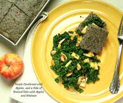 Try it toasted and spread with butter and jam in the morning. Purple Corn In Cornbread Grits And Chips