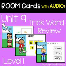 Pause and reset the tiles for the next word 5. Unit 9 Trick Words Worksheets Teaching Resources Tpt