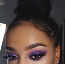 purple smokey eye makeup look ecemella