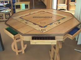 Custom made monopoly/game table i made for my father in law, who is, i might add renowned monopoly game collector and player. Found This In A Search And Would Love To Purchase Or Make One But Can T Find Information For Either Board Game Table Table Games Woodworking Projects