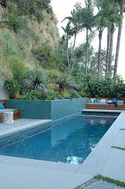 41 Pool Landscape Design Ideas To Match Your Summer Days In 2020 Pool Landscaping Pool Landscape Design Landscape Design Backyard Plans