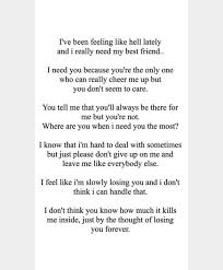Lost Souls My Best Friend Quotes Ex Best Friend Quotes Losing Friends Quotes He needed a friend, and he was glad she'd started losing the aphrodite famous quotes. best friend quotes losing friends quotes