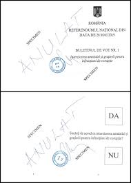 Bec A Publicat Modelele Buletinelor De Vot Pentru Referendumul Din 26 Mai Sectorul 4 Live