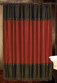 Cheyenne Red Shower Curtain Multi Bathroom Red Red Shower Curtains Red Bathroom Accessories