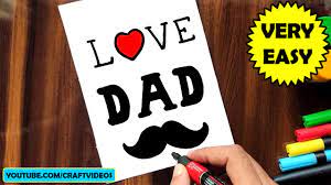 Fathers day illustrations and clipart (40,800). How To Draw Father S Day Card Fathers Day Drawing Youtube