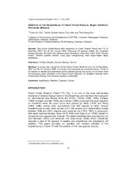 Savesave senarai semak tesis 1 for later. Pdf Additions To The Herpetofauna At Pasoh Forest Reserve Negeri Sembilan Shahfiz Azman Academia Edu