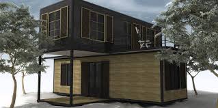 Vitrin görevi gören dış cephe dizaynı için uygulamalarda stil ve tarza. Konteyner Ev Yapimi Dekorstilleri Com