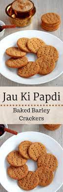 Jau Ki Papdi Baked Barley Crackers My Cooking Journey Recipe Savory Snacks Snack Recipes Savoury Baking