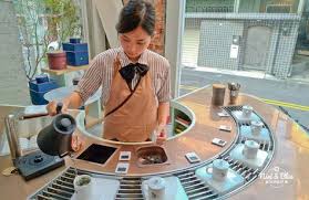 吃茶三千 台中喫茶小舖大英旗艦店 現點現泡 單杯萃取 網美必訪飲料店 附菜單nini and blue 玩樂食記