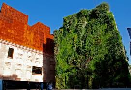 Patrick Blanc Caixa Forum Madrid Grune Architektur Vertikaler Garten Grune Fassade