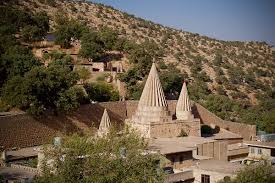 File:View of Shrines of Sheikh Adi, Sheikh Hassan, and Sheikh Bakr at the  Yezidi holy site of Lalish in Kurdistan Region.jpg