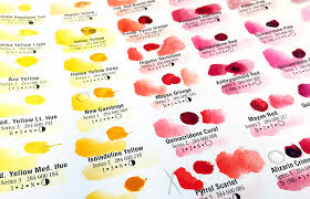 Daniel Smith Watercolors My Top 10 Colors Free Swatch