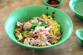 Fu Yuan Minced Pork Noodle Tampines Good Alternative To Hill Street Tai Hwa Bcm Pork Noodles Pork Food
