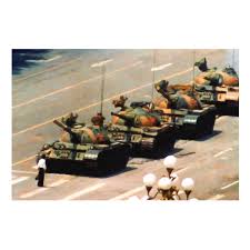 Known simply as tank man, it is one of the most famous photographs in recent history. Tank Man Painting Print Liberty Maniacs