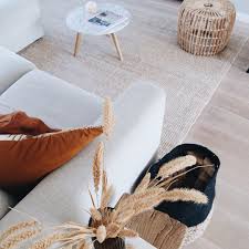 Wohnzimmer Inspiration Ikea Vimle Sofa Und Ikea Lohals Jute Teppich Getrocknete Blumen