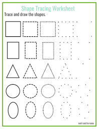 Coloring and tracing activity worksheet with circles to print. Math Worksheet About Preschool Shapes Shape Kindergarten Tracing Worksheets For Trace And Colour Coloring Pages Free Printables Square Drawing Oguchionyewu