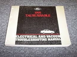 1995 ford taurus mercury sable electrical troubleshooting manual wiring diagram (fits: 1995 Mercury Sable Electrical Wiring Vacuum Diagram Manual Gs Ls 3 0l 3 8l V6 Ebay
