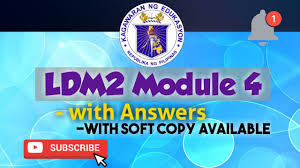 Multiplication and division of fractions and decimal. Ldm 2 Module 4 Answers For Download Guro Ako