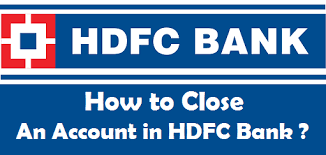 However, according to the indian government, you need to have at least a minimum balance to maintain the bank account. How To Close A Bank Account In Hdfc Bank Account Closure