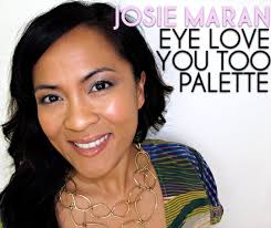 Eye Love You Too, Josie Maran: The Josie Maran Eye Love You Too Eyeshadow  Palette in Action