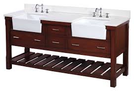 Best deals on bathroom vanities. Charlotte 72 Double Sink Farmhouse Bathroom Vanity With Quartz Top Kitchenbathcollection
