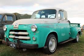 Image result for Banner Green 1955 Dodge Truck