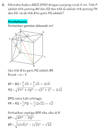 Sekarang di kelas 12 ini saya akan menjelaskan tentang dimensi tiga (bangun ruang) dan statistika untuk pelajaran matematika wajib. Contoh Soal Dan Pembahasan Dimensi Tiga Terlengkap Soalskul