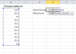 The formula you'll need to use is open the excel sheet that contains your data. Standardabweichung In Excel Berechnen So Wird S Gemacht
