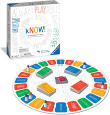 A new trivia game full of luxe and fun! Amazon Com Ravensburger Know Trivia Board Game For Age 10 Up The Always Up To Date Quiz Game Toys Games