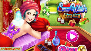 Snow White S Spa Day Kids Androidgame Game Free Download Android G Free Games Kids Playing Spa Day