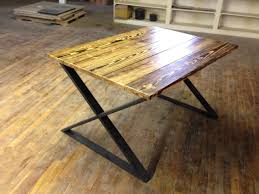 All you'd need is a pallet, four all of these wood coffee table designs would make a fantastic addition to any home living space, and. Rustic Table Legs Square Metal Industrial Frames Custom