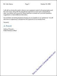 Multiple Page Business Letter