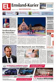 Musterausgabe El Kurier Am Sonntag 2017 11 26 By Neue Osnabruecker Zeitung Issuu