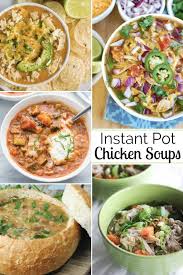 This hearty chicken soup made in the instant pot® is thickened with brown rice and cornstarch, which keep it gluten free. Easy Instant Pot Chicken Soup Recipes Two Healthy Kitchens