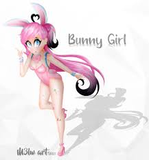 Bunny Girl Mizuno Melody - Illustrations ART street
