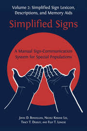 Simplified Signs A Manual Sign Communication System For Special Volume 2 11 The Simplified Sign System Lexicon Open Book Publishers