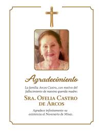 Ofelia esquela2 by Samuel Mendoza