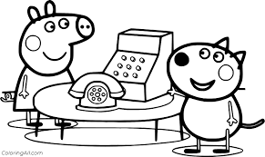Maybe you would like to learn more about one of these? Peppa Pig Coloring Pages Coloringall