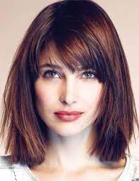 Pin By D G On Style Bangs With Medium Hair Square Face Hairstyles Hair Styles
