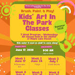 Brush, Paint and Play! Kids’ Art in the Park Classes