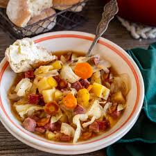 Corned Beef and Cabbage Soup with Leftovers