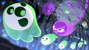 Halloween Google Doodle 2018 Online Multiplayer Game Team Green Vs Team Purple Halloween 2018 Youtube